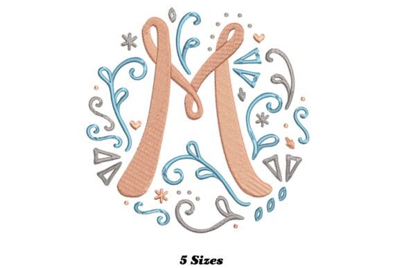 Alphabet Letter M: Elevate Your Embroidery Projects