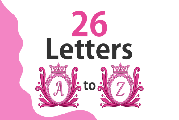 Elegant Alphabet: Royal Embroidery Designs