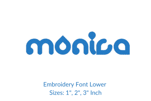 Elevating Personalization: The Strategic Value of Monica Font in Modern Embroidery Design
