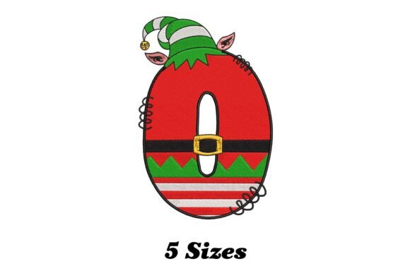 Elf Letter O Christmas: A Festive Embroidery Update