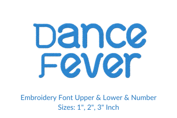Evaluating the Practical Value of Dance Fever Font Embroidery Design