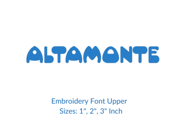 Mastering Personalization with Alta Monte Font Embroidery Design