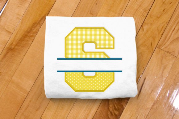 Varsity Letter S Split Applique: A Practical Design Evaluation